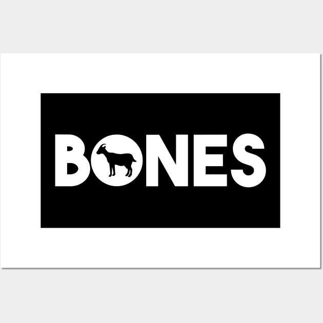 Bones GOAT Wall Art by dajabal